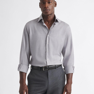 Camisa de Vestir Ligera para Hombre, Diseño OEM ODM, Transpirable, Elegante, Hecha en Pakistán, Camisa Casual Estampada para Hombre, Ropa Moderna - Product Image 3