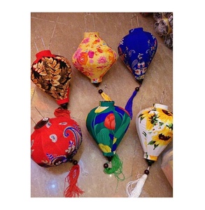 โคมไฟไม้ไผ่ผ้าไหม Hoi ของแท้70ซม. ของขวัญทางวัฒนธรรมหรือของที่ระลึกตกแต่งบ้านคาเฟ่ร้านอาหารและรีสอร์ท - Product Image 2