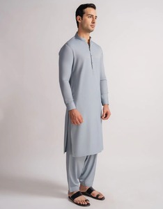 Elegante Shalwar Kameez Tradicional Indio de Algodón de Alta Calidad para Hombre |   Ropa para Fiestas y Eventos de Boda Sin Arrugas - Product Image 1