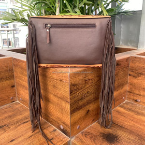 กระเป๋าหนังนิ่มสะพายข้างดีไซน์ใหม่สำหรับผู้หญิงกระเป๋าทรงซองจดหมายอเนกประสงค์กระเป๋าถือคลัทช์หนังแท้ - Product Image 5