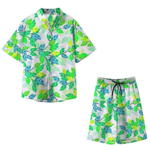 Conjunto de Camiseta de Verano para Hombre, Dos Piezas, Nuevo, Moderno y Elegante, Estilo Urbano, Talla Grande, Informal, Transpirable, de Secado Rápido, Más Vendido - Product Image 5