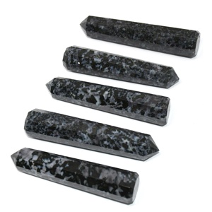 Venta al por mayor Indigo Gabbro Crystal Obelisk Tower Point Wands Gemstone Craft from Crystal Export Proveedor líder de piedra - Product Image 1