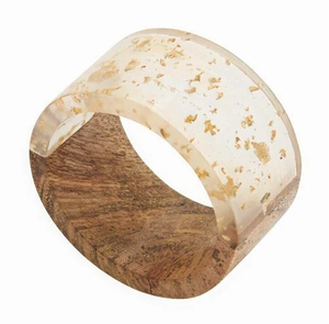 Trending Wood & Resin Napkin Ring Multi Color Cloth Holder <b>Table</b> Decorative Newly Wood & Resin Napkin Ring - Product Image 4