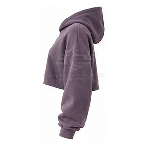 Ensemble de sweats à capuche courts avec haut et bas assortis, tissu doux, coupe confortable et style simple pour femmes - Product Image 4
