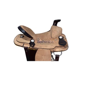อานม้าหนังแท้สีแทนแบบ Western Roughout รุ่น Wade Tree ขนาด 10 ถึง 18 นิ้ว ยี่ห้อ ASHMIRA EQUESTRIAN - Product Image 3