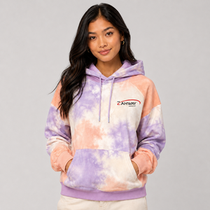 Best Quality Women <b>Tie</b> <b>Dye</b> <b>Hoodie</b> Custom Logo Soft Cotton Fleece Warm Breathable Pullover Casual Streetwear <b>Hoodie</b> Wholesale - Product Image 1