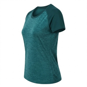 Camiseta Casual de Verano para Mujer, Manga Larga con Contraste, Cuello Redondo, Estampado Tie Dye, Corte Holgado, Etiqueta Personalizada, Nueva Llegada, 100% - Product Image 3