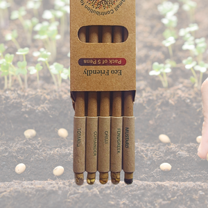 Bolígrafo Plantable al por Mayor con Logotipos Personalizados, Bolígrafo Especial Plantable en Paquetes de Papel, Bolígrafo con Semillas Plantables - Product Image 2