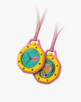 Montre de poche octogonale à quartz, pendentif collier, cordon, boîtier en alliage plastique 44mm, fine, pour usage quotidien, écologique, mode, avec aiguilles