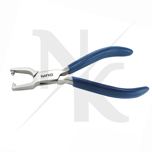 Blue Screw Flaring Pliers 145mm Jewelry Assembly Tool Blue Handle Carbon Steel Keychain Making Precision Beading <b>Crafting</b> Tools - Product Image 5