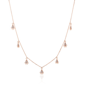 Pendentif en diamant naturel de 0,14 ct, certifié IGI, taille brillant rond H-I, clarté VS-SI, diamant extraits de la terre, collier solitaire en or, bijoux - Product Image 3