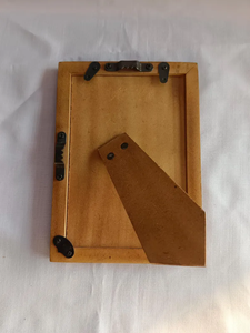 Handcrafted Bone Inlay Picture Holder | Natural Bone Decor | Wedding Gift - Product Image 6