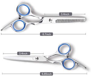 Barber Set Hairdressing Tool Kit With Professional Hair Cutting Accessories For Salon And Home Use - Product Image 2