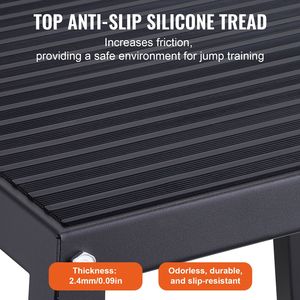 Set di Box Pliometrici in PVC 12/18/24/30 Pollici, Piattaforme Antiscivolo per Allenamento Fitness e Agilità in Palestra - Product Image 3