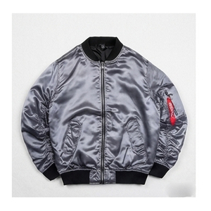 Veste universitaire en satin brodé de haute qualité du fabricant, avec manches style universitaire, personnalisable, pour baseball et lettrage - Product Image 1