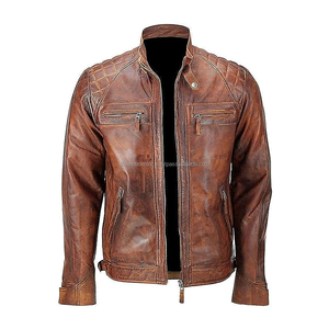 แจ็กเก็ตหนังแฟชั่นสำหรับผู้ชายเสื้อผ้าผู้ชายมาใหม่เสื้อผ้าผู้ชายเสื้อผ้าลำลองผลิตตามสั่งสำหรับฤดูหนาว - Product Image 2