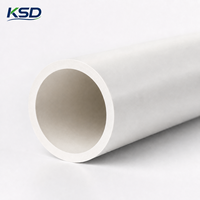 Tuyau de drainage en PVC résistant aux acides et aux alcalis PN6 SN2-SN8 DN50-DN315 Gamme complète pour eaux usées industrielles