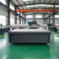 Máquina de Corte de Tela con Cuchilla Vibratoria Automática CE, Plotter Digital de Cama Plana Industrial, Máquinas de Corte