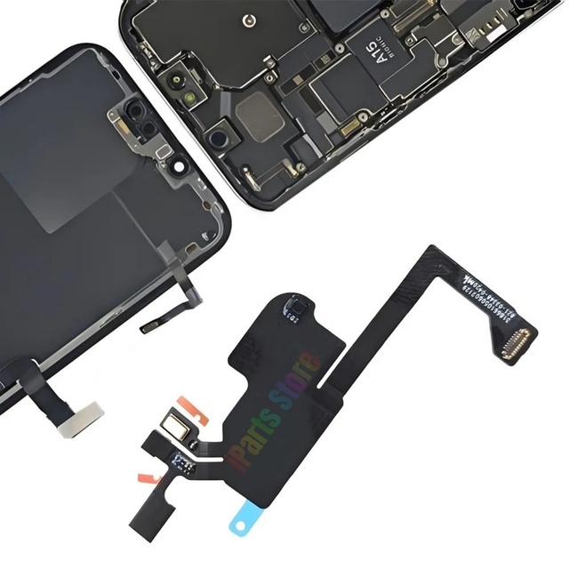 IPARTS Replacement Proximity Light Sensor Flex Cable for iPhone 13 Mini Pro Max Ambient With Microphone OEM Repair Parts