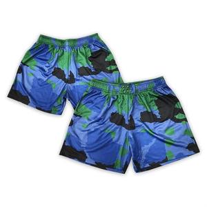 Pantalones Cortos Deportivos Casuales con Diseño Sublimado 100% Poliéster, Pantalones Cortos de Baloncesto con el Último Diseño Sublimado, Pantalones Cortos para Hombre - Product Image 5