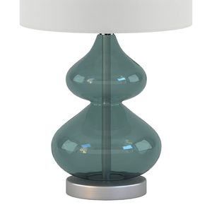 Set di 2 Lampade da Tavolo in Vetro Curvo Ellittico, Elegante Illuminazione per Arredamento Casa - Product Image 5