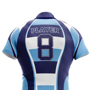 Uniforme de Rugby de Alto Rendimiento, Jersey y Pantalones Cortos con Logotipo Personalizado del Equipo, Ropa Deportiva de Secado Rápido que Absorbe la Humedad para Competencia - Product Image 6