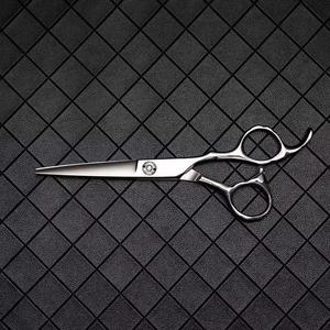 Ciseaux de coiffure professionnels en acier inoxydable 440C, lame tranchante, manche moyen, pour droitiers, usage en salon de coiffure - Product Image 3