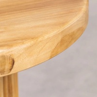 Table basse en bois Vandana Grand Hexa Oval (bois massif)