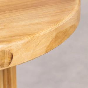 Mesa de Centro Ovalada Vandana Grand Hexa de Madera (Madera Sólida) - Product Image 6