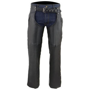 Pantalones de Motocicleta de Cuero Premium para Hombre Samroz Sports, Totalmente Forrados, con Bolsillo para Monedas, Logotipo Personalizable, Color Personalizable, Posición Frontal, para Todas las Estaciones - Product Image 2