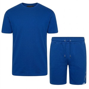 Conjunto de Dos Piezas de Verano 2025 para Hombre, Estilo Tang Retro Chino, Casual, Camiseta de Manga Corta Holgada y Pantalones Cortos, Diseño Nacional Moderno - Product Image 1