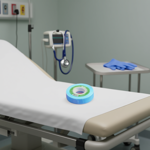 Nastro di garza Ilan 2,5 cm x 35 iarde blu per uso medico - Product Image 3