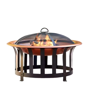 Braseros Metálicos Atractivos para Fiestas en el Patio, Barbacoas y Cocina al Aire Libre, Braseros Metálicos Más Vendidos, Duraderos y Resistentes - Product Image 4