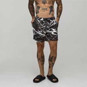 Hot Selling <b>Men's</b> Graphic Forest <b>Camo</b> Swim <b>Shorts</b> Quick Dry Beach <b>Shorts</b> Elastic Drawstring Waist Casual Summer Sports <b>Shorts</b> - Product Image 1