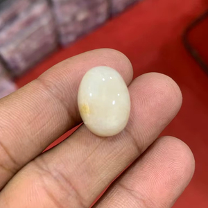 พลอยธรรมชาติราคาดีที่สุด คุณภาพสูง โอปอลสีขาวธรรมชาติ พลอยรูปไข่แบบหลวม ขายส่งเครื่องประดับพลอยธรรมชาติสีขาว - Product Image 3