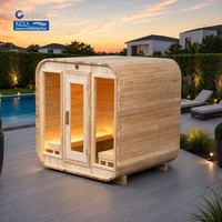 Kit de Propriété en Amérique du Sud : Équipement de Lodge Boutique Rentable, Maison de Spa en Bois Durable avec Grande Fenêtre Panoramique