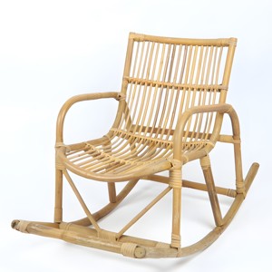 Rattan reclining <b>chair</b> rocker best quality <b>cane</b> furniture oversized recliner rocking <b>chairs</b> - Product Image 5