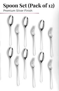 Ensemble de couverts en métal d'inspiration gastronomique, collection de compagnie de table pour des réceptions somptueuses et une harmonie culinaire quotidienne, ensemble de couverts à prix de gros - Product Image 3