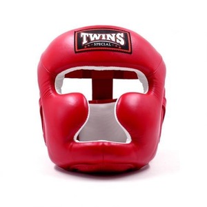Personalized Custom Made Twins <b>Head</b> Guard High Quality Made By 100 % Genuine Leather For Kick Boxing <b>Training</b> And Fighting - Product Image 1
