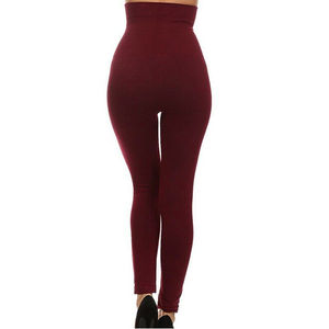 Leggings de sport et de yoga pour femme, sans couture, en polyester brossé, personnalisables par sublimation, collection Hiver 2026, chauds et confortables - Product Image 5