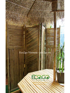 Paravent pliant en bambou personnalisé – Séparateur d'espace et cloison d'intimité naturels pour la maison, l'hôtel, le spa et les centres de villégiature Eco2go Vietnam - Product Image 4