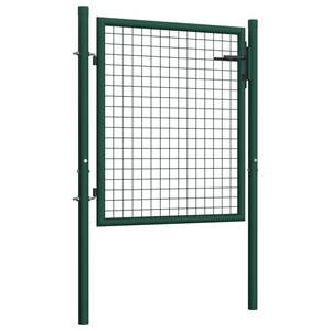 Barrière de clôture verte en acier de 39.4 po x 29.5 po pour clôtures, treillis et portails - Product Image 2