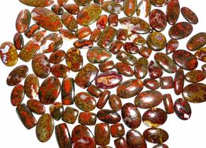 Cabochon d'agate à couture marocaine naturelle Quartz en vrac de forme et de taille mélangées pour les utilisations de la fabrication de bijoux de petite taille - Product Image 2