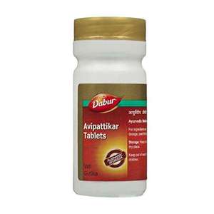 Complément alimentaire Dabur Avipattikar en comprimés (60 unités) qui équilibre le pH de l'estomac et atténue l'acidité - Product Image 1