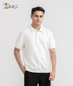 เสื้อเจอร์ซีย์แขนยาวผู้ชาย XEEP แบบสั่งทำพิเศษ ผ้าโพลีเอสเตอร์/คอตตอนถัก ปักลาย ซิปด้านหน้า น้ำหนัก 180 กรัม - Product Image 1