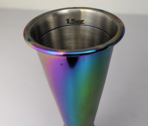 จิกเกอร์สแตนเลสสตีลสีรุ้งโครเมียมแบบญี่ปุ่น - Product Image 3