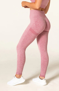 กางเกงโยคะผู้หญิงโลโก้สั่งทำ เอวสูง ชุดออกกำลังกาย ขายส่ง กางเกงโยคะเอวสูงผู้หญิง ผ้าสเตรช กางเกงออกกำลังกายสำหรับฟิตเนส - Product Image 3