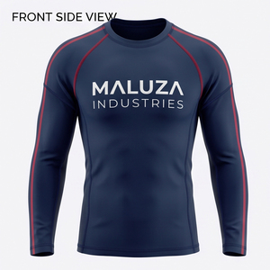 OEM Custom Sublimation Short Sleeve <b>Compression</b> Rash Guard UPF 50+ Eco-Friendly Breathable Quick Dry Unisex Fitness Water Sports - Product Image 1