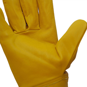 ถุงมือหนังแพะแท้สำหรับขับรถ ถุงมือทำงานหนังแท้สำหรับงานอุตสาหกรรม - Product Image 6