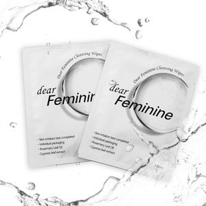 Lingettes féminines biologiques douces pour usage quotidien, lingettes nettoyantes intimes pour l'hygiène féminine, lingettes nettoyantes portables OEM - Product Image 5